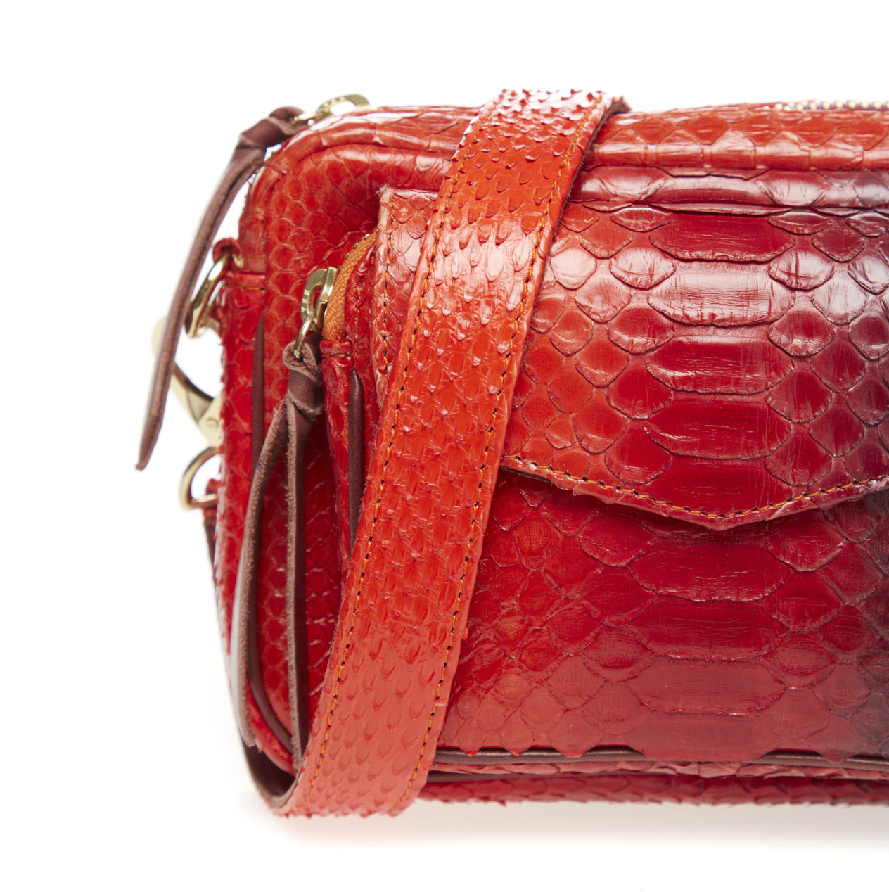 Sac Python Baby Charly Soleil Levant - Claris Virot