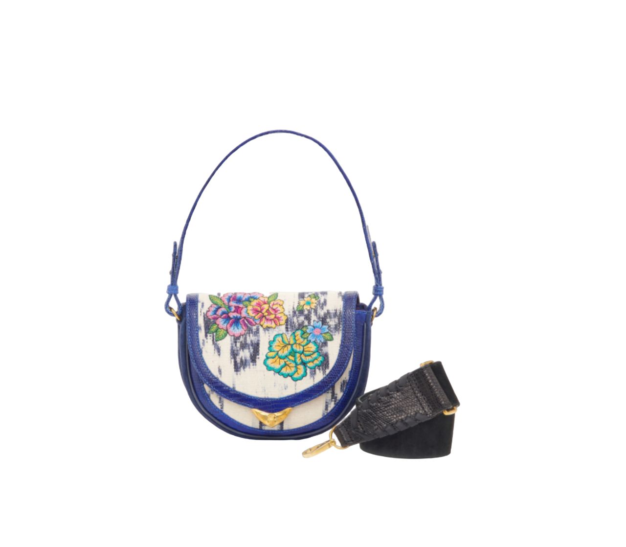 Sac Timor Victoria Bleu Brodé - Claris Virot