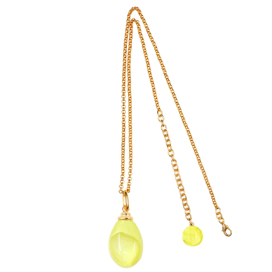 Collier Marion Citron - Dominique Denaive