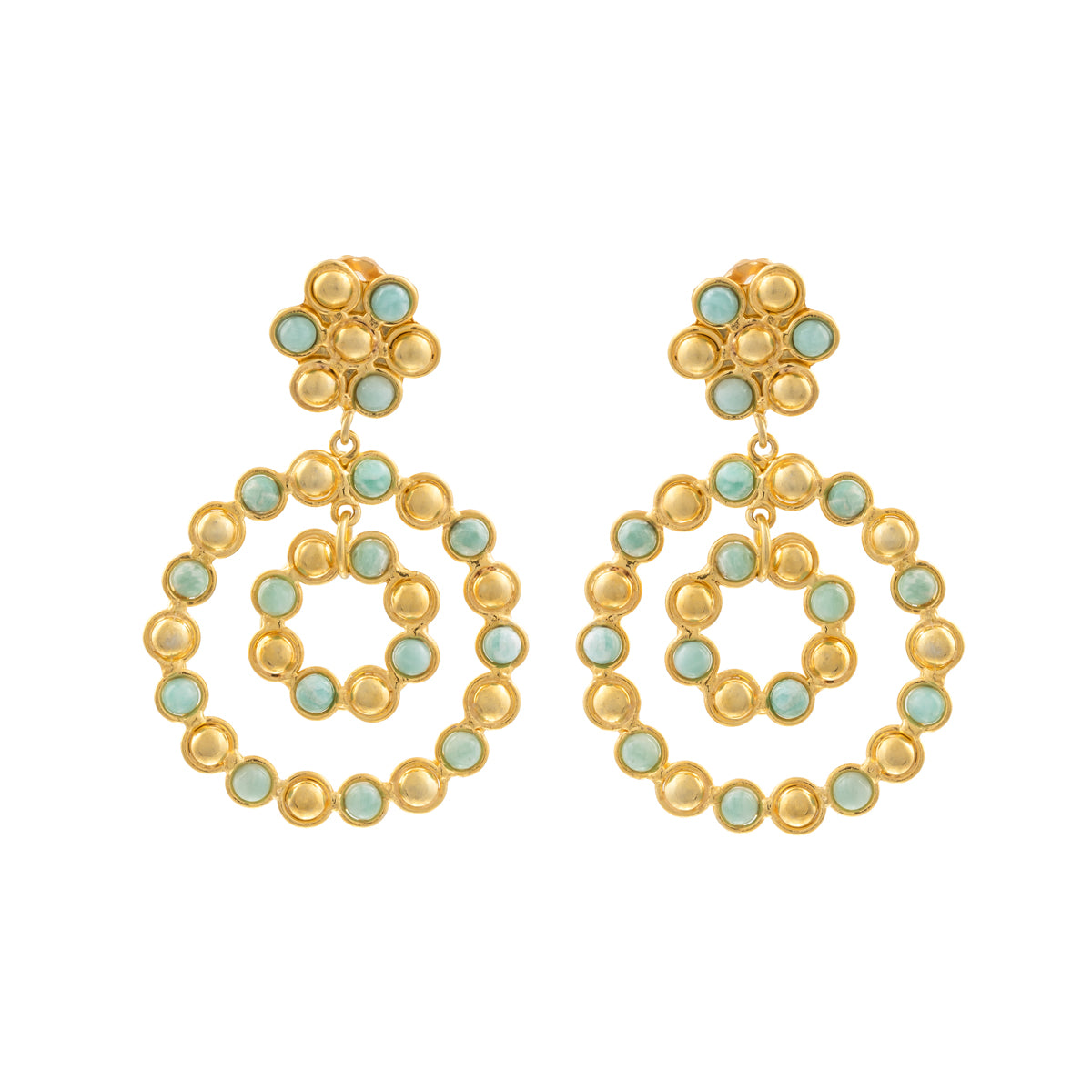 Boucles d'oreilles Happy flowers - Sylvia Toledano