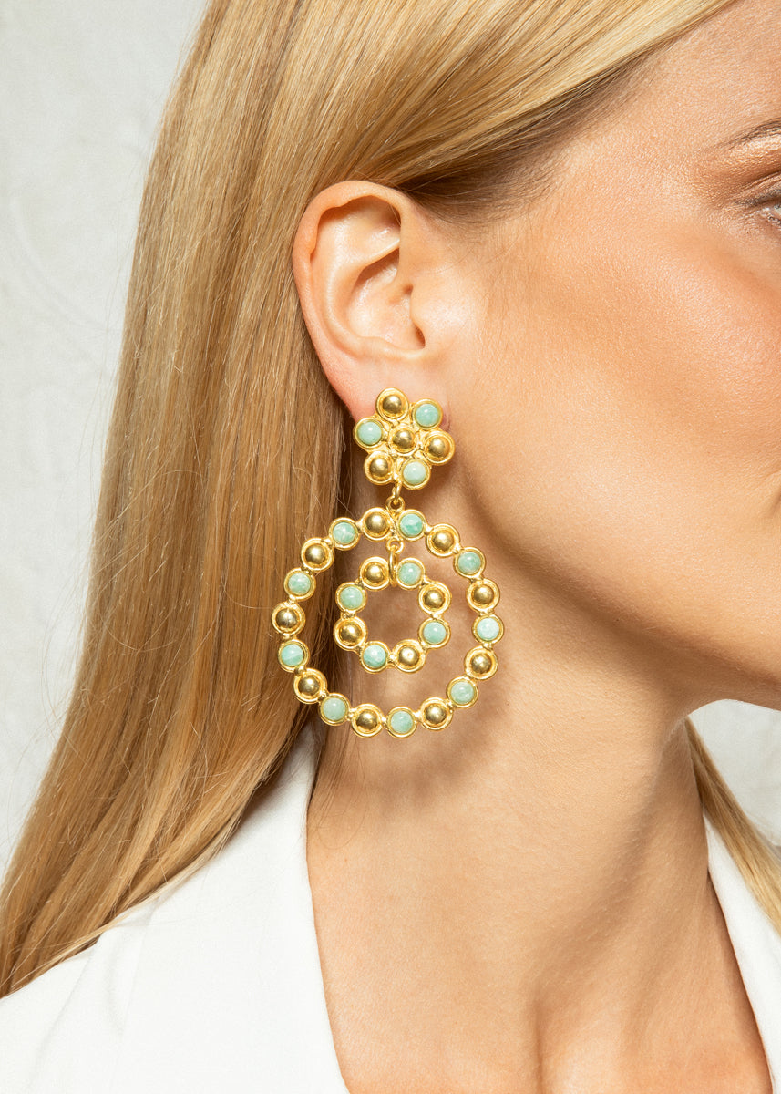 Boucles d'oreilles Happy flowers - Sylvia Toledano