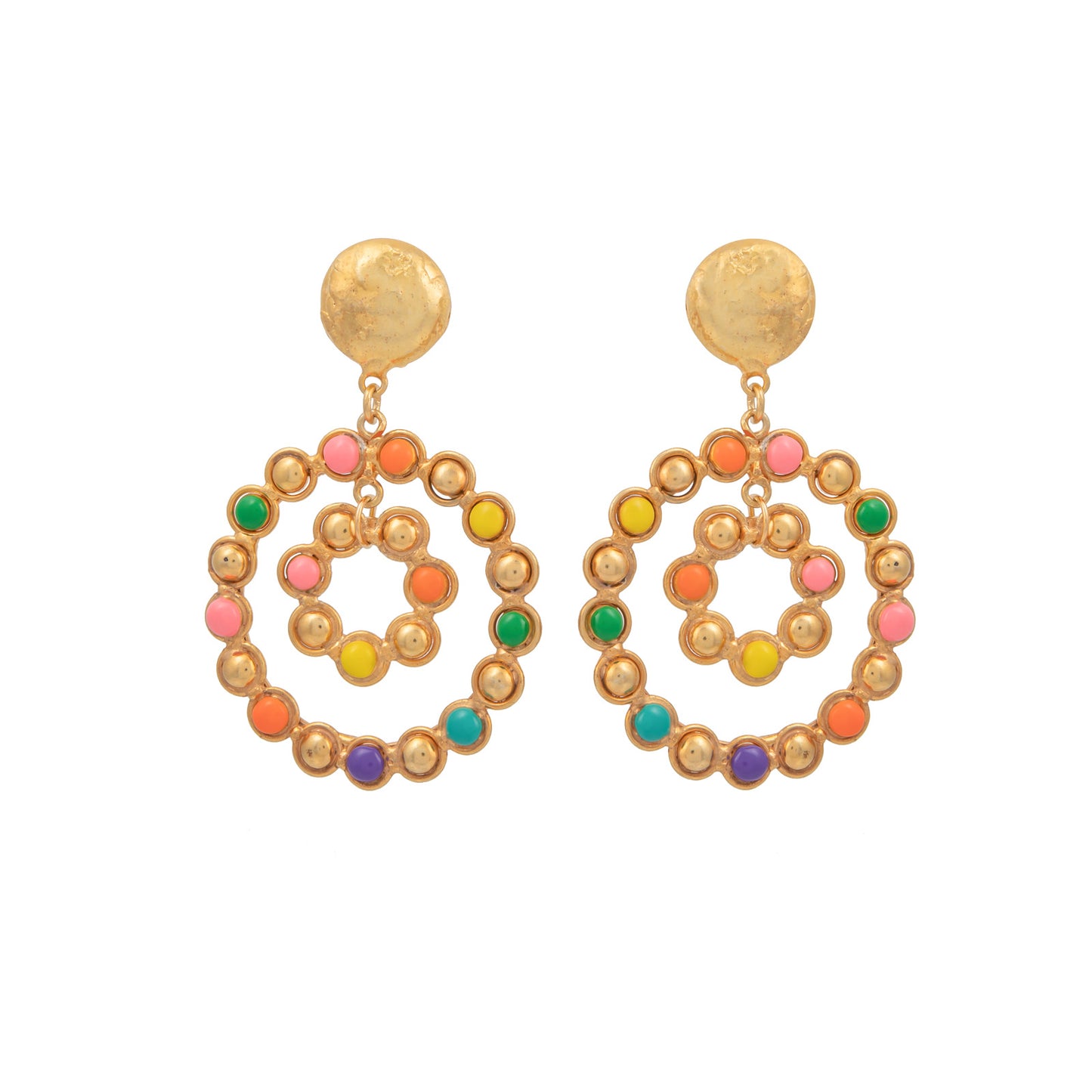 Boucles d'oreilles Flower Candies - Sylvia Toledano