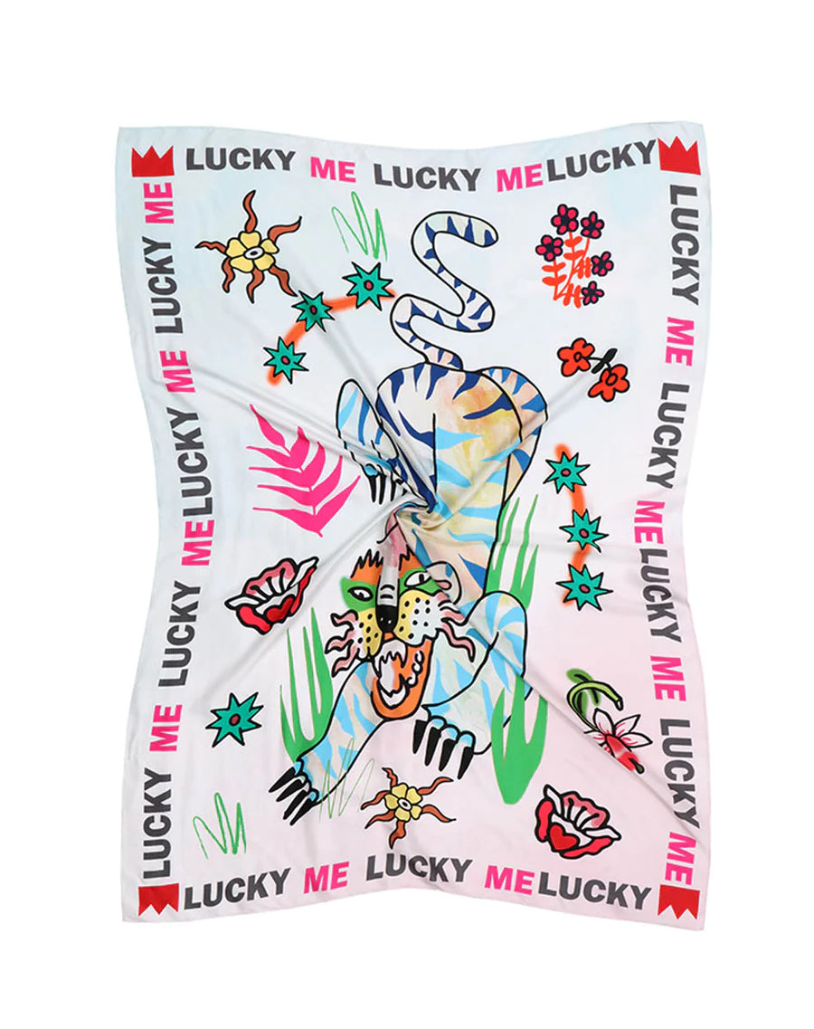 Écharpe Tigre Imprimée Lucy - ME369