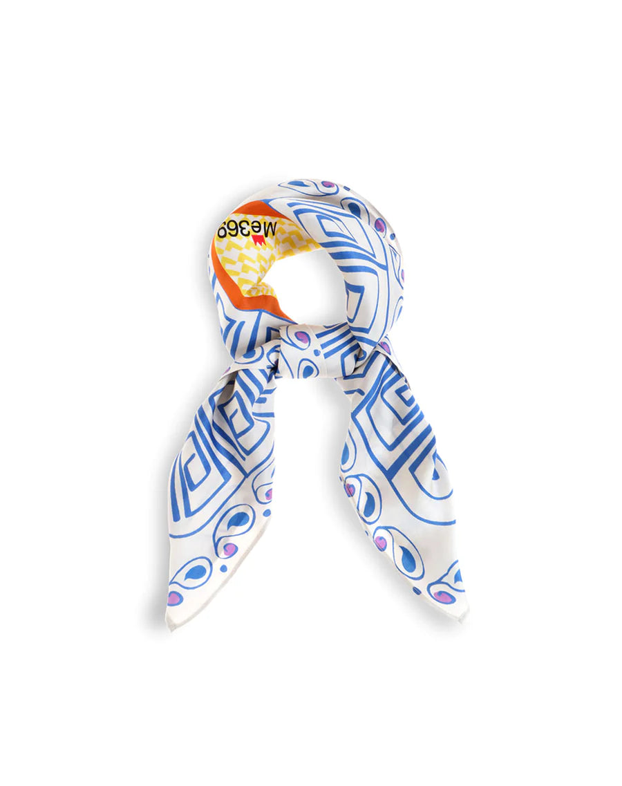 Foulard Rangoli Imprimé Noisette - ME369