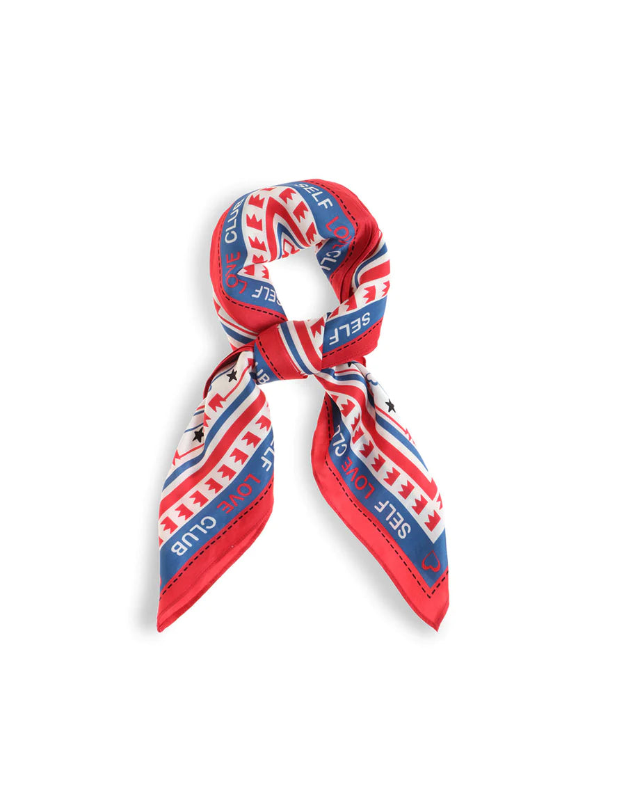 Foulard moi imprimé noisette - ME369