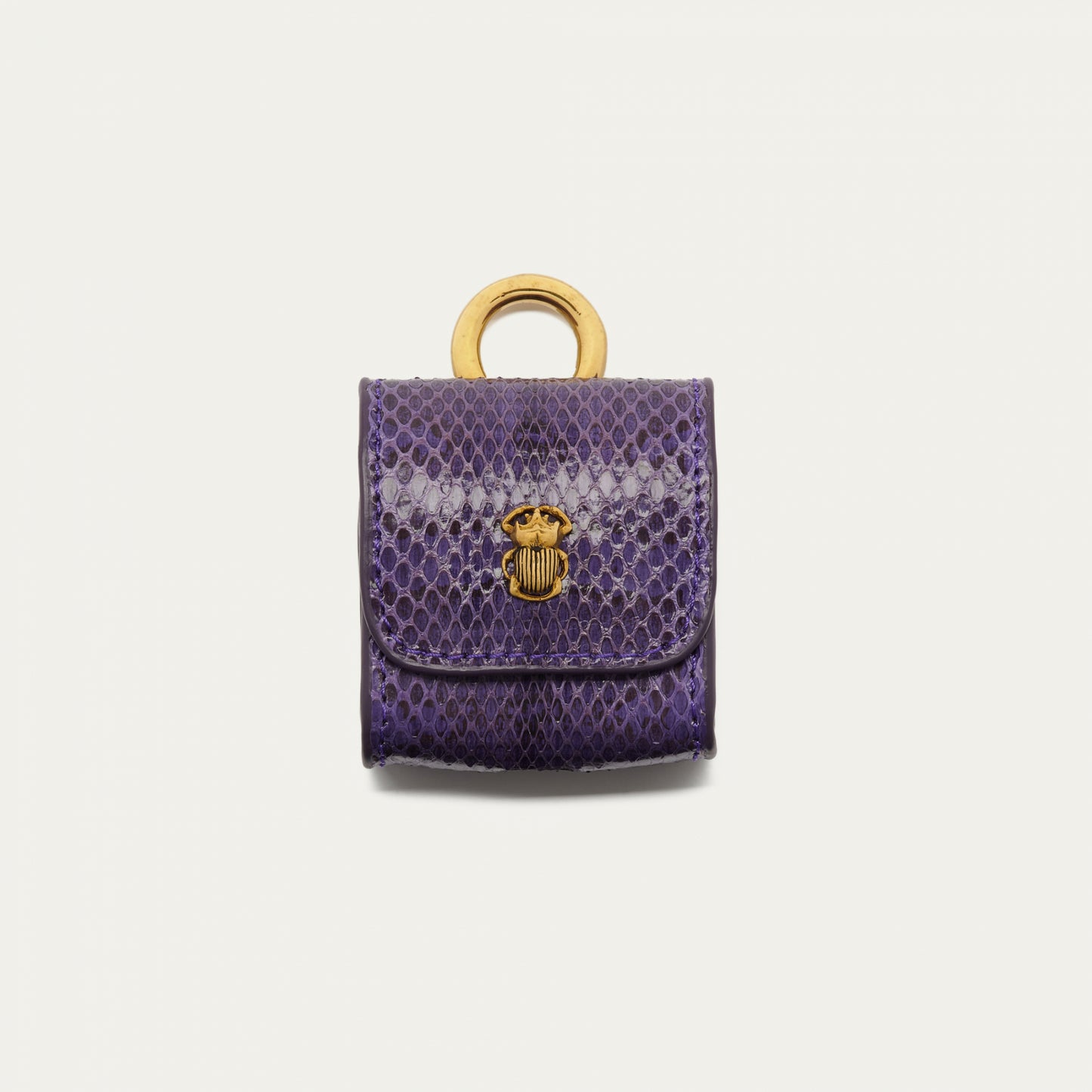 Etui Airpods Jamie Serpent d'eau Violet - Claris Virot