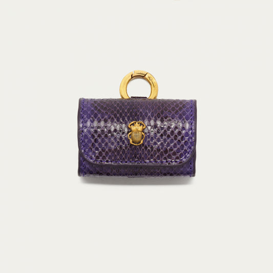 Etui Airpods Pro Jamie Serpent d'Eau Violet - Claris Virot