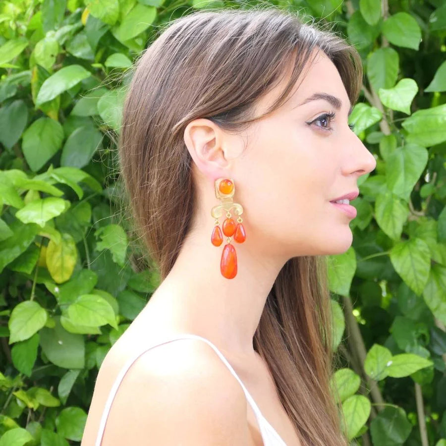 Boucles Mette Fraise - Dominique Denaive