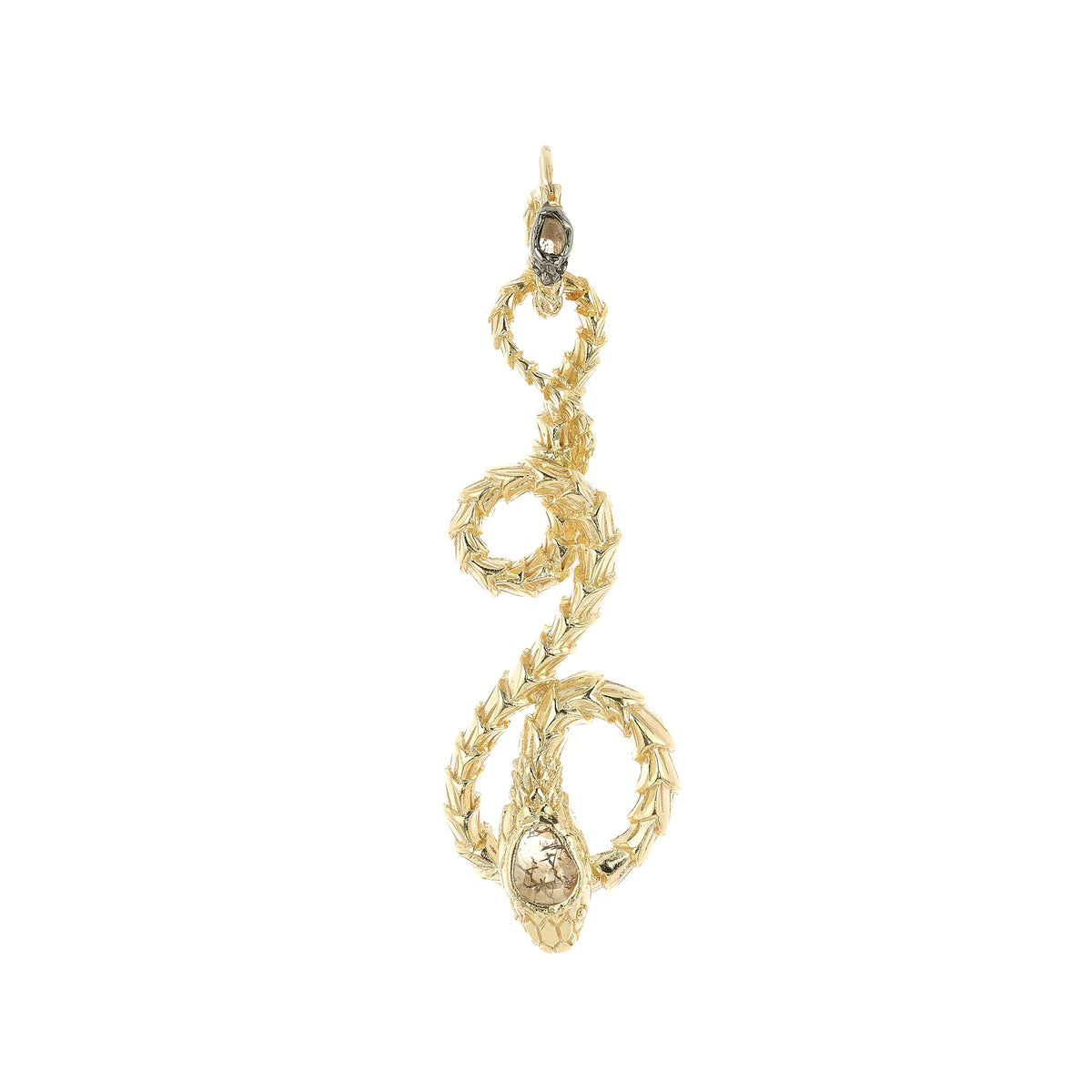 Boucles d'oreilles Serpent Gold - Marie Laure Chamorel