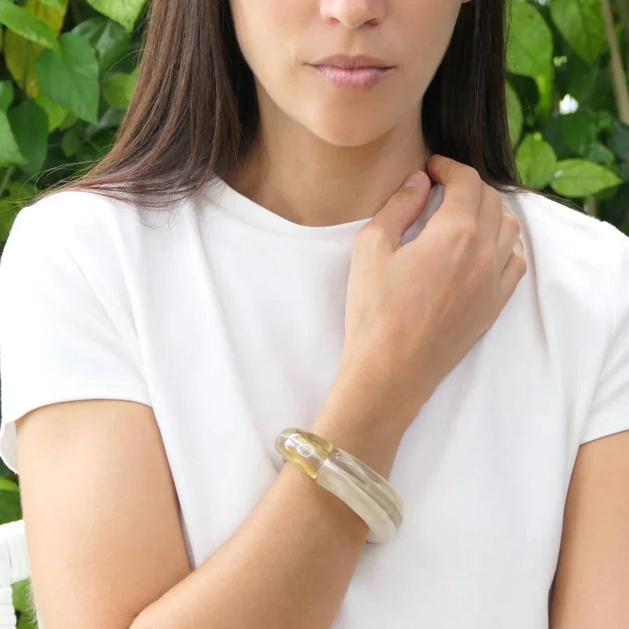 Bracelet Blanca Nacre - Dominique Denaive