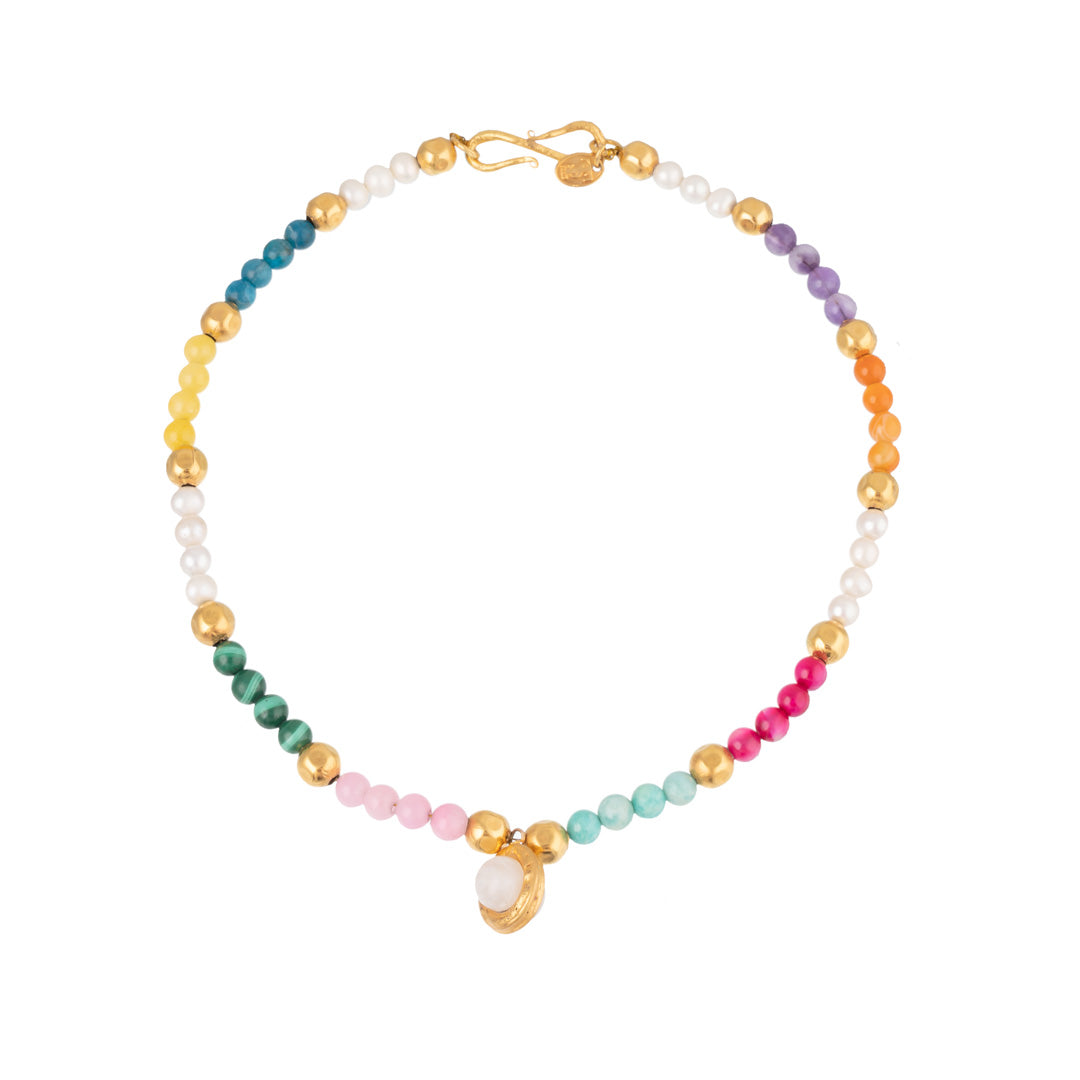 Collier Mantra Multicolore - Sylvia Toledano