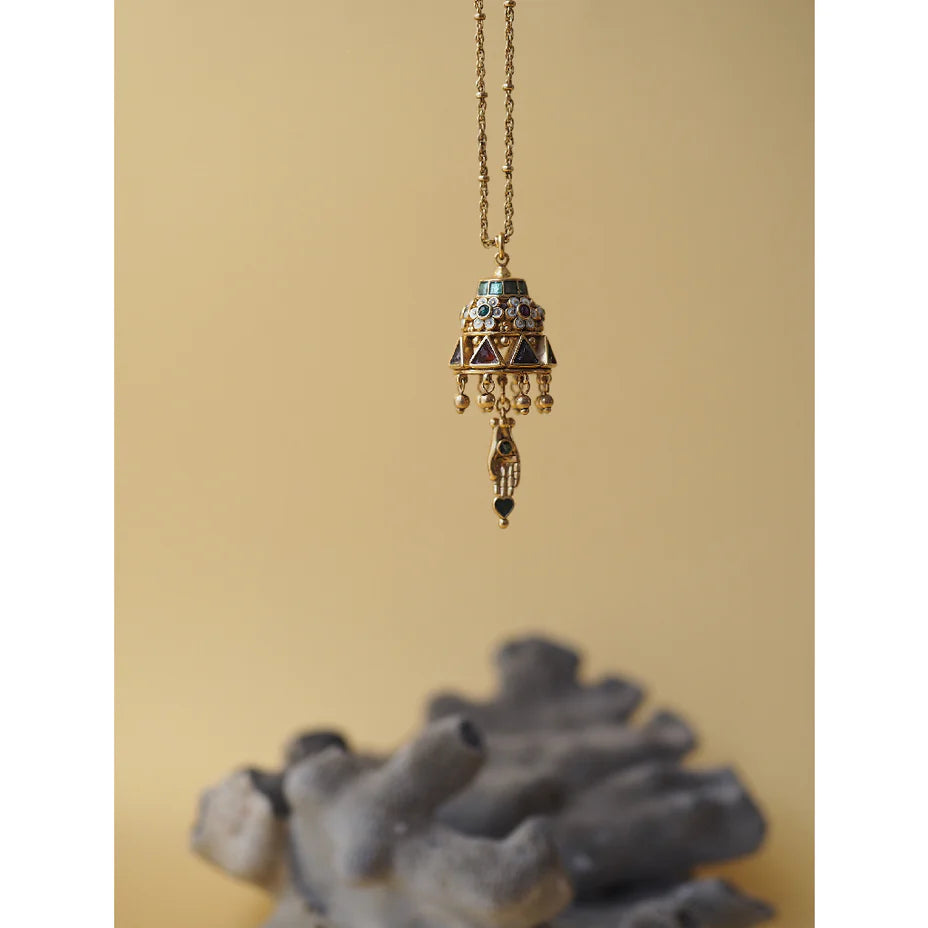 Pendentif Joe Manège Boucle Métal Doré - LA2L