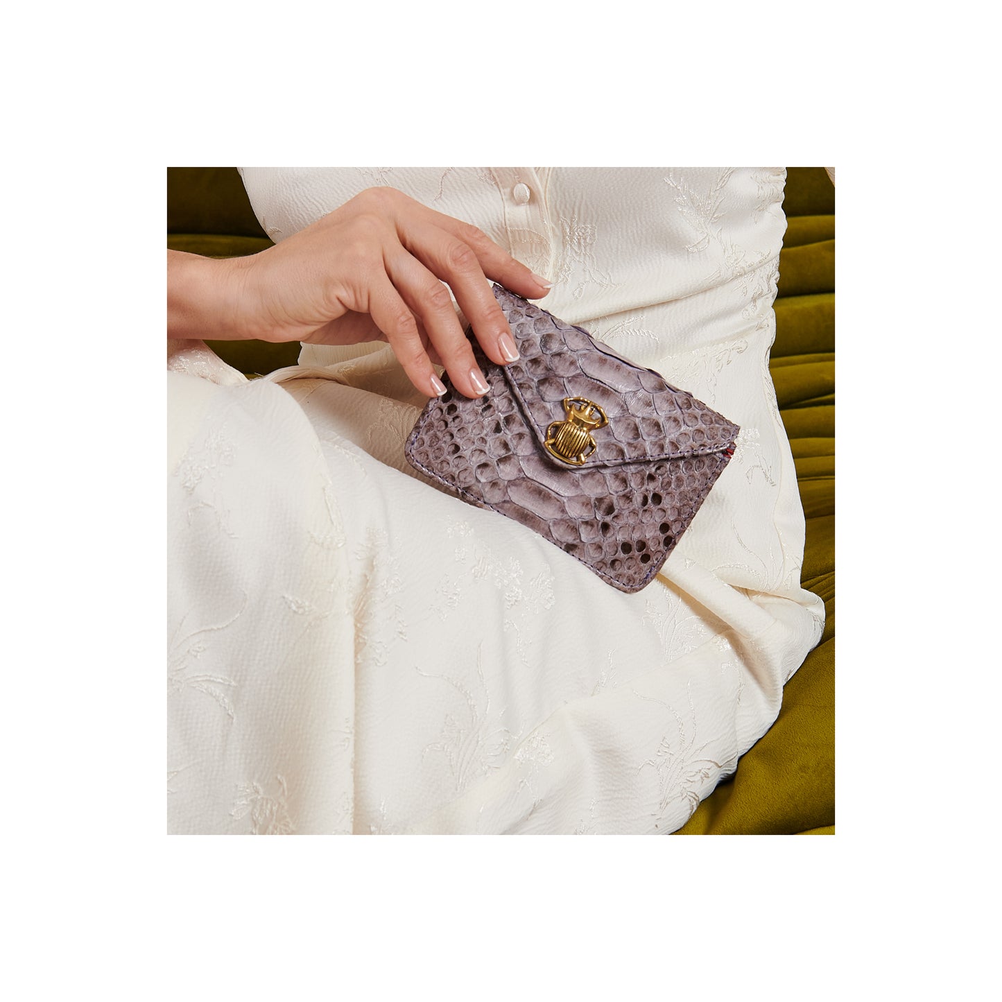 Porte Cartes Python Alex Paruma - Claris Virot