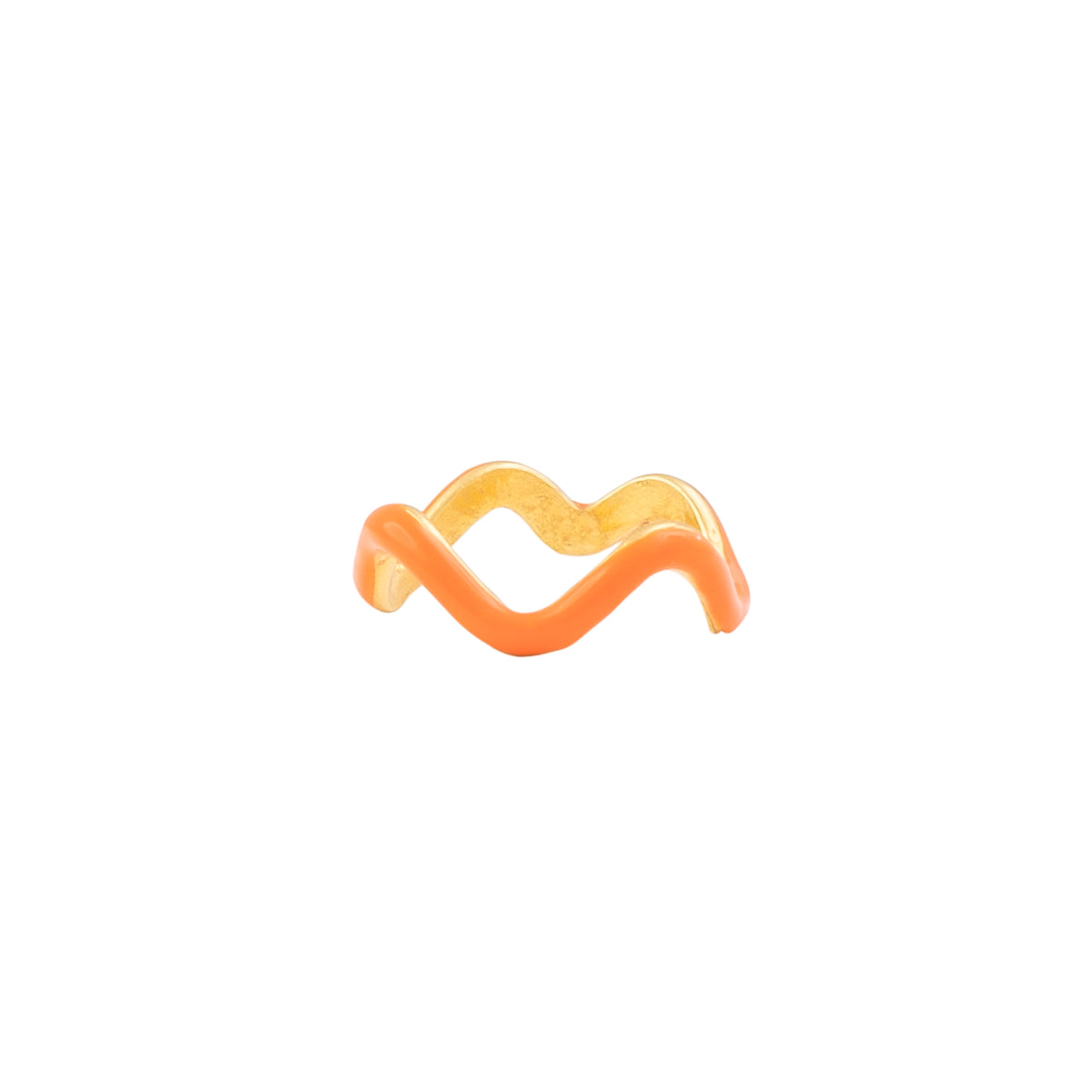 Bague Flow orange - Sylvia Toledano