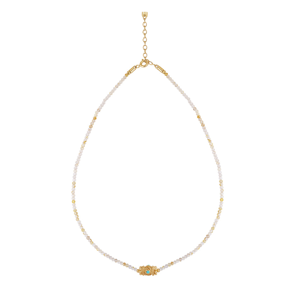 Collier Yuvy 3 Turquoise - Dorothée Sausset