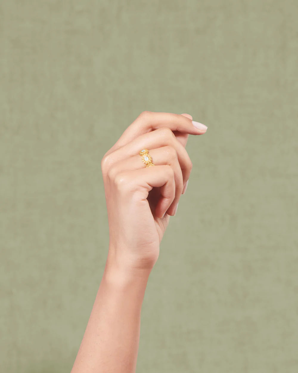 Bague Saï 7 Topaze blanche - Tityaravy
