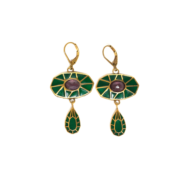 Boucles d'Oreilles Rosie Une Goutte - LA2L