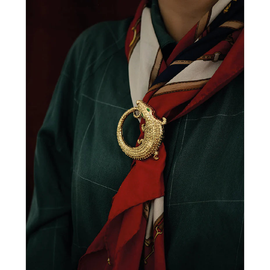 Broche Aya Crocodile - LA2L