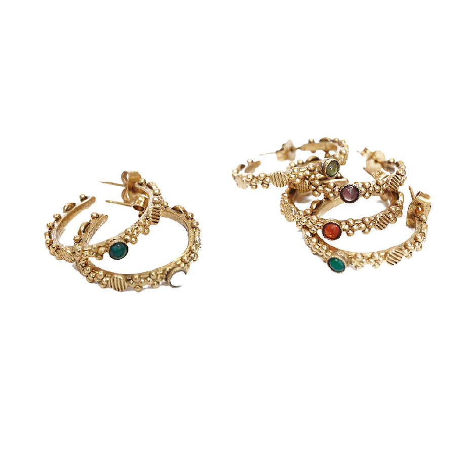 Créole Jasmine Pierre Petit Modèle Tourmaline - LA2L