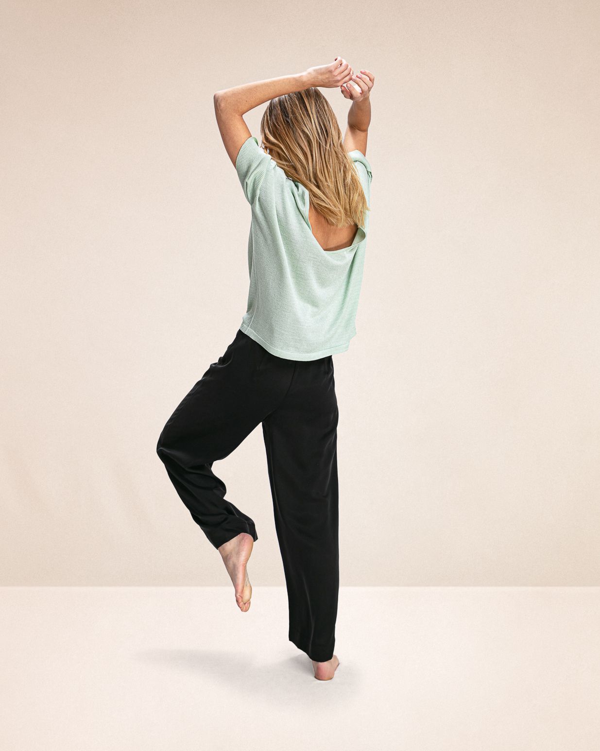 Pantalon Daddy Soie Black - Karma Koma