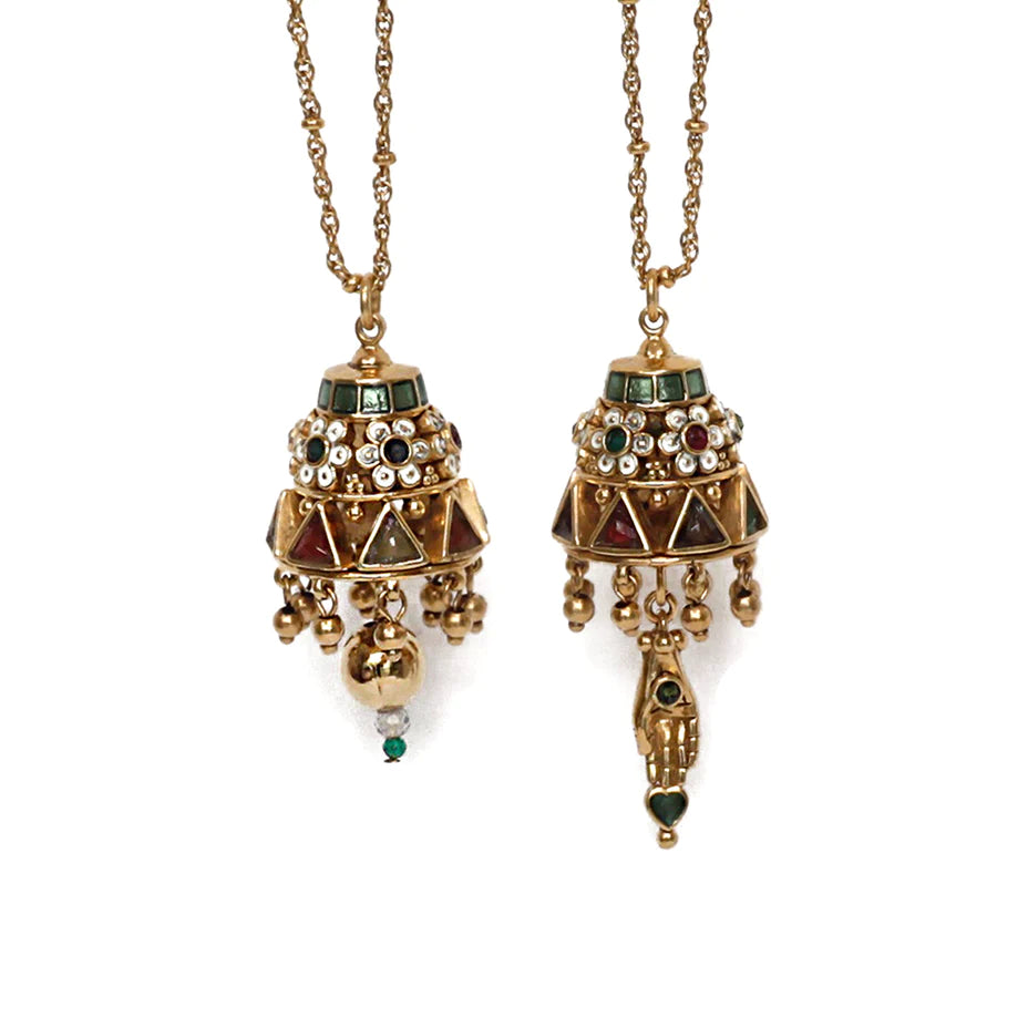 Pendentif Joe Manège Boucle Métal Doré - LA2L