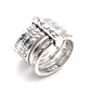 Bague Sommelier Argent 5 Rangs - Jalan Jalan