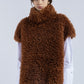 Poncho Ecofur Hazelnut - Phisique du Role