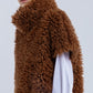 Poncho Ecofur Hazelnut - Phisique du Role