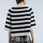 Cardigan Rayé Noir et Blanc - Phisique du Role