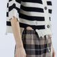 Cardigan Rayé Noir et Blanc - Phisique du Role