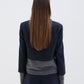 Veste Fines Rayures Navy et Gris - Phisique du Role