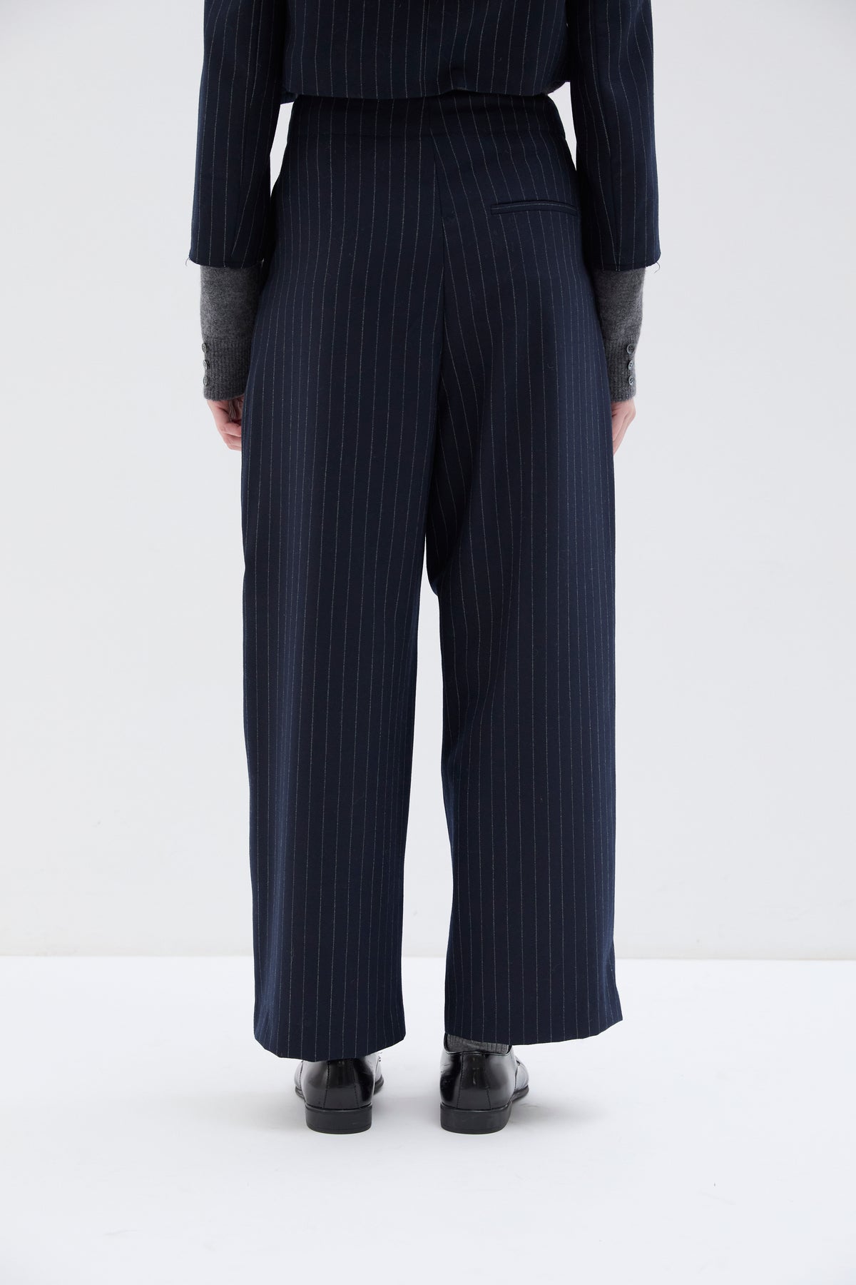 Pantalon Kyoto Fines Rayures Navy - Phisique du Role