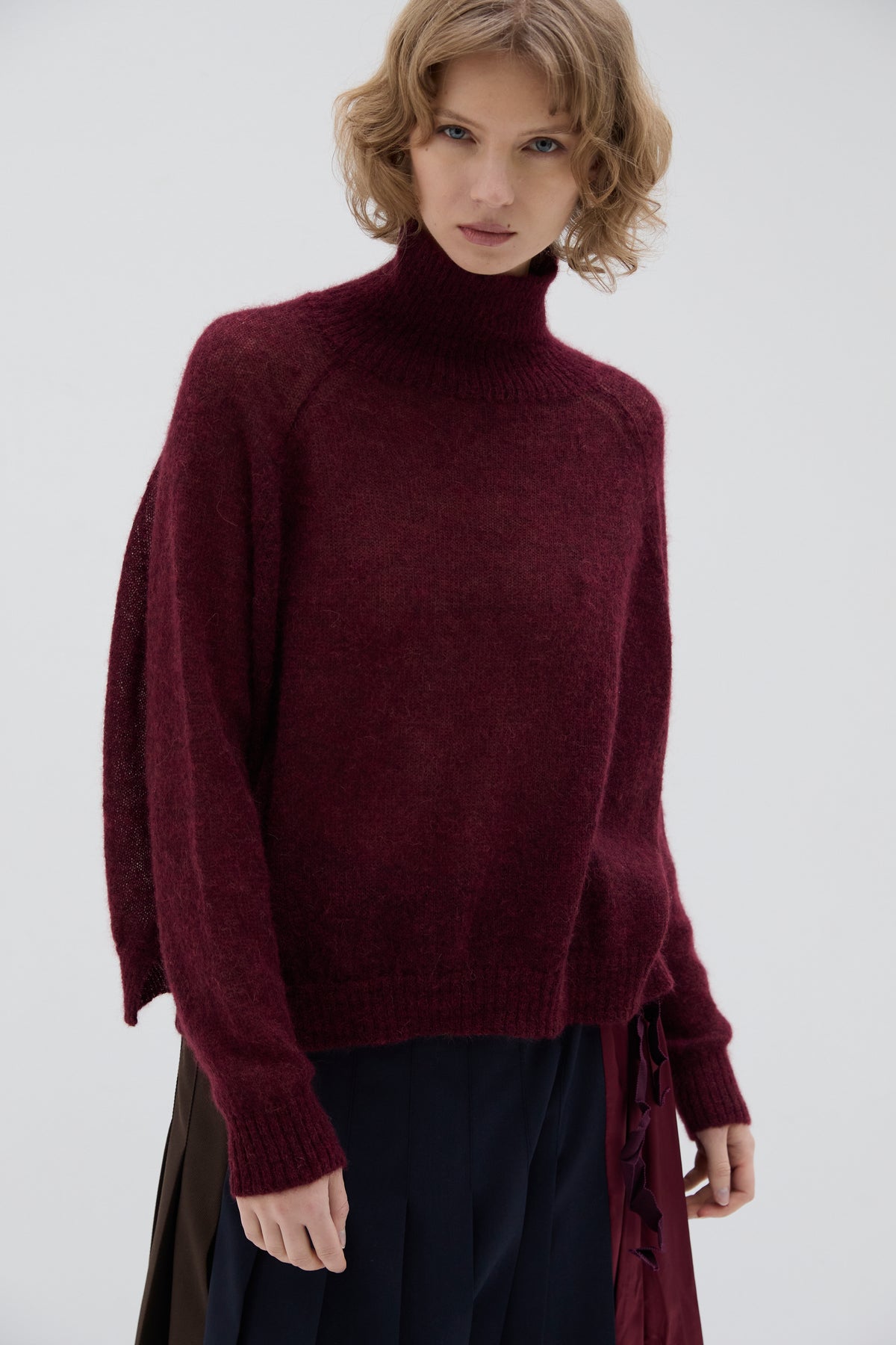 Pull Maille Fine Bourgogne - Phisique du Role