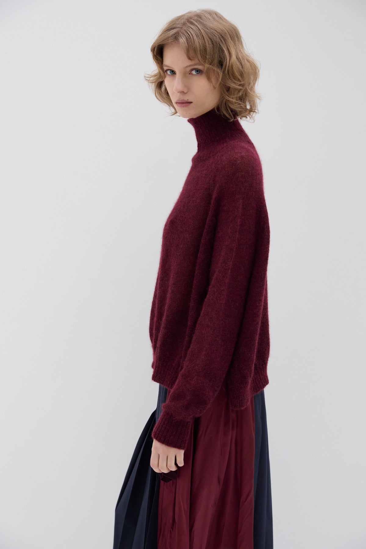 Pull Maille Fine Bourgogne - Phisique du Role