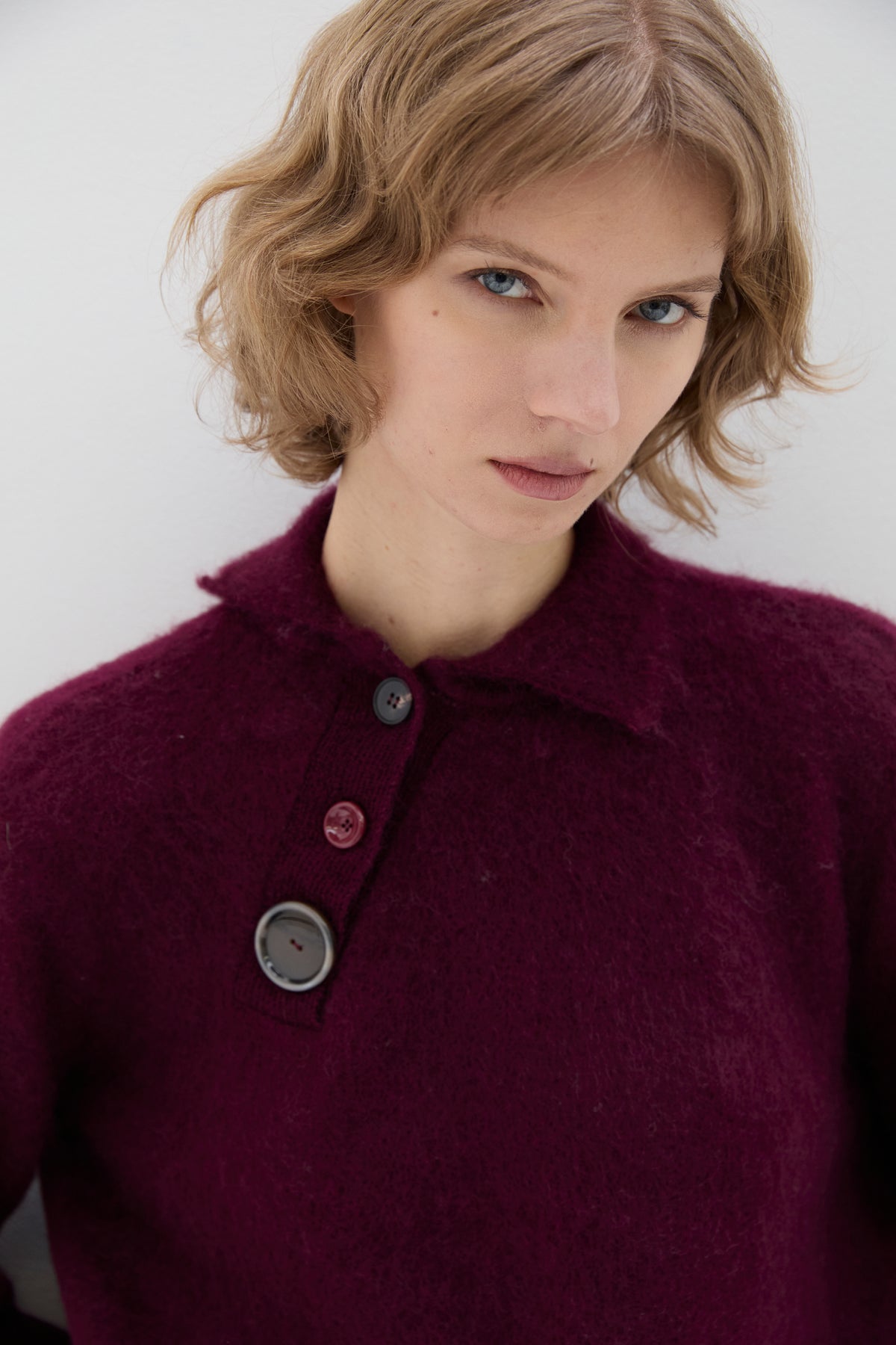 Pull en Laine 3 Boutons Emeraude - Phisique du Role
