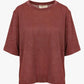 Top Iora en Lurex marron de Momoni