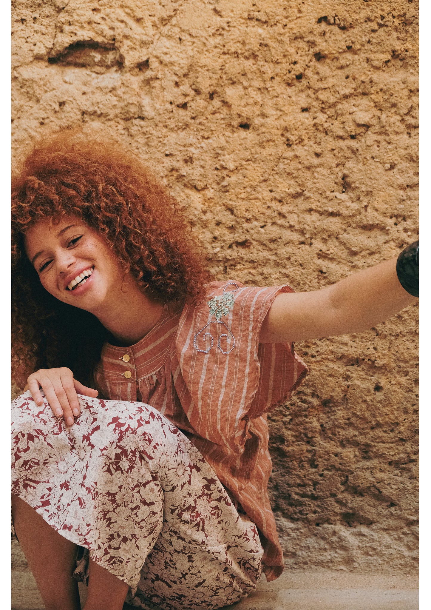 Chemisier Amazigh Tatoo Pink - Claramonte