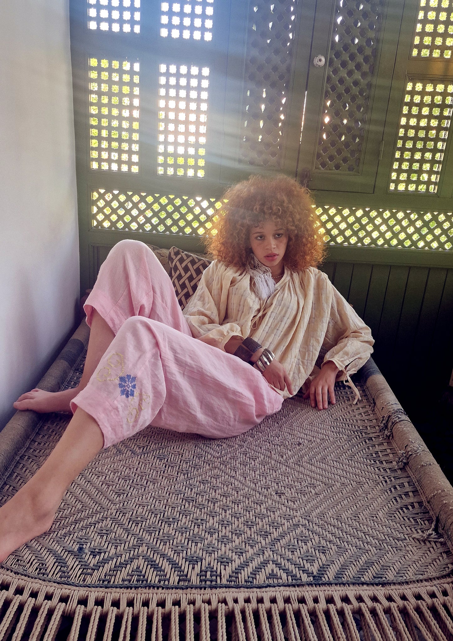 Pantalon Bloomer Tatoo Pink - Claramonte