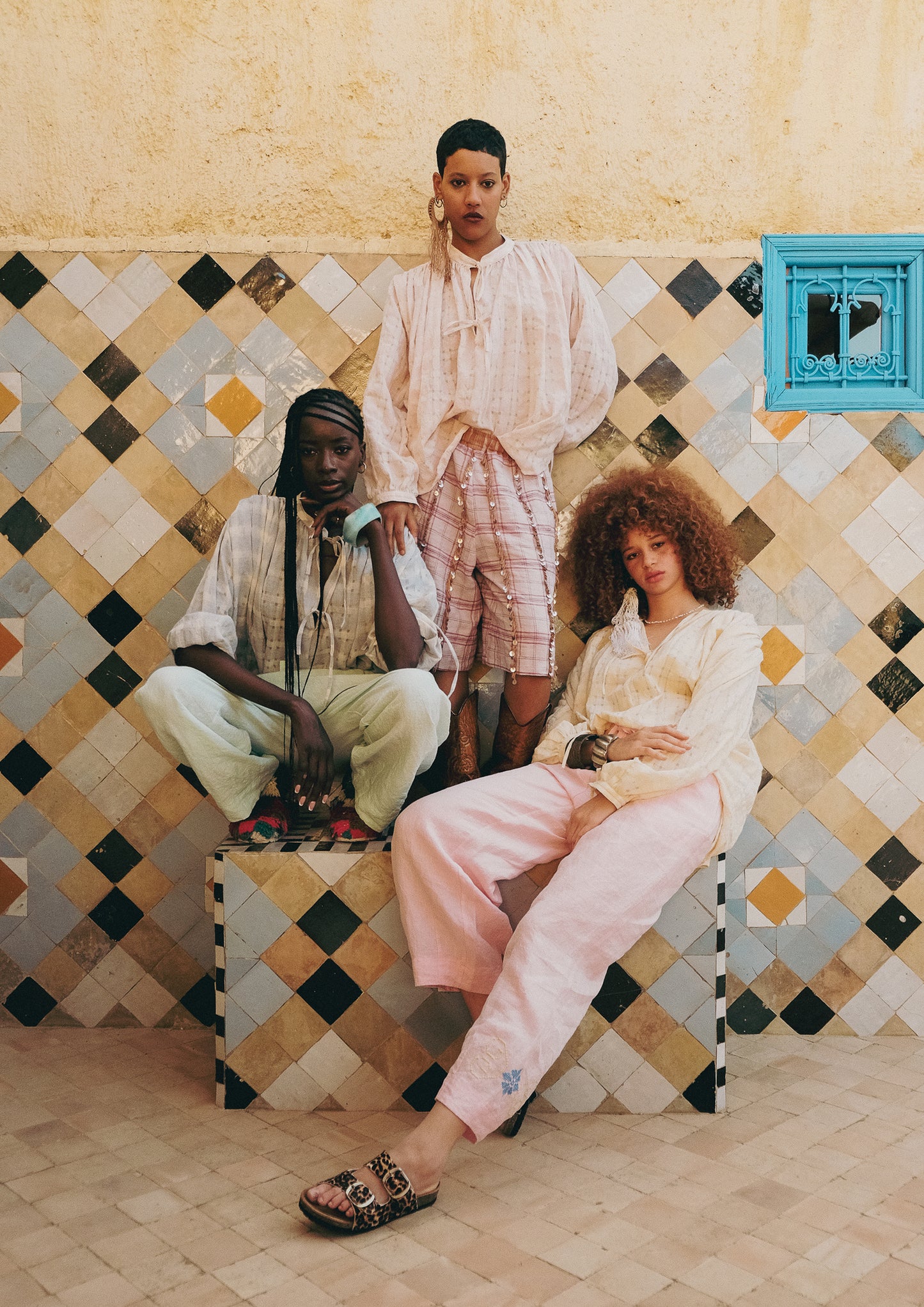 Pantalon Bloomer Tatoo Pink - Claramonte