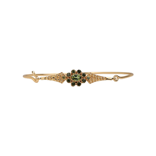 Bracelet Anne 1 Tourmaline verte - Dorothée Sausset