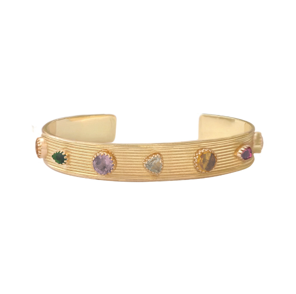 Jonc Cuff Stone S - Dorothée Sausset