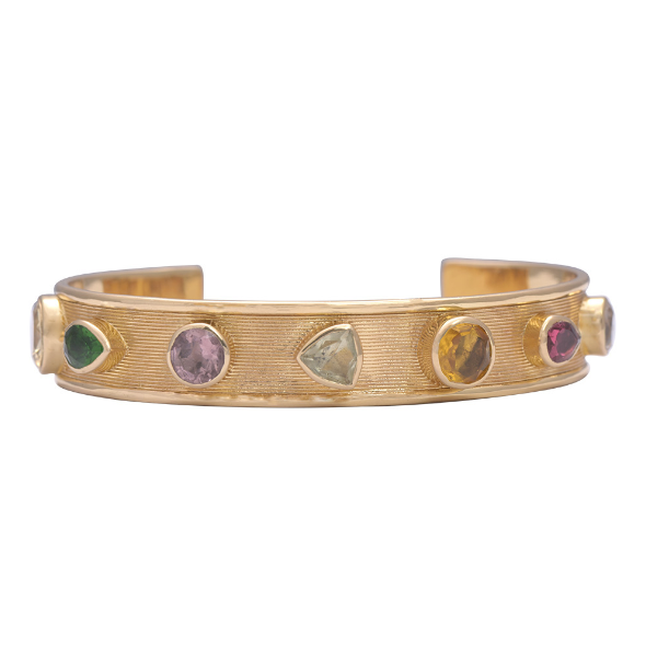 Jonc Cuff Stone M - Dorothée Sausset