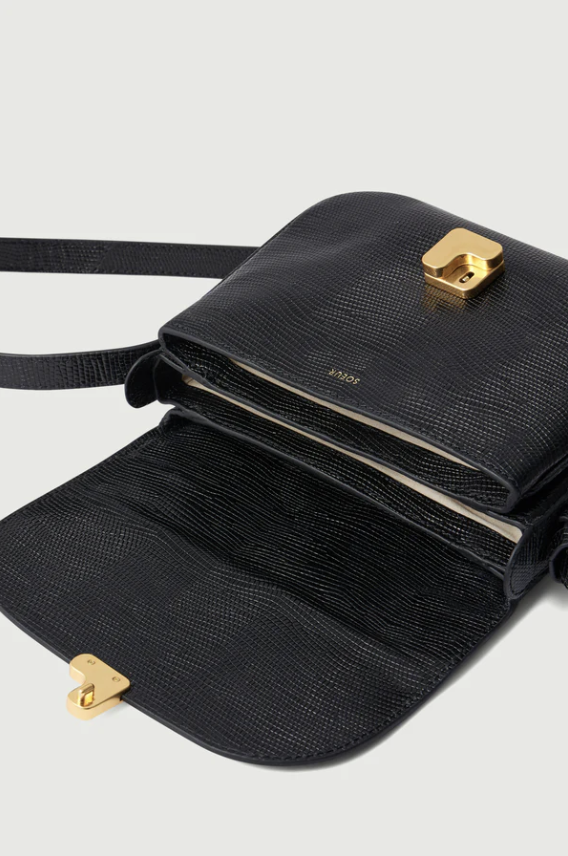 Sac Bellissima Mini Lézard Noir - Soeur