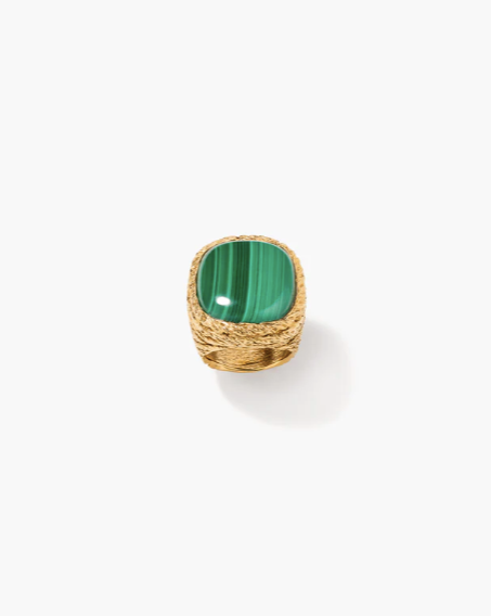 Bague Miki Malachite - Aurélie Bidermann