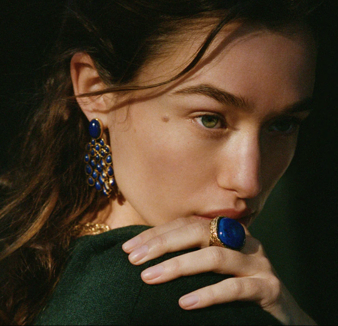 Bague Miki Lapis Lazuli - Aurélie Bidermann