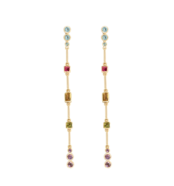 Boucles d'Oreilles 5 Éléments Summer - Dorothée Sausset