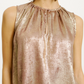 Top Cris Laminé Rose - Momoni