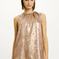 Top Cris Laminé Rose - Momoni