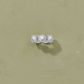 Bague Saï Topaze Blanche Argent - Tityaravy