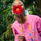 Chemise à Carreaux Roses - Susanna Blu